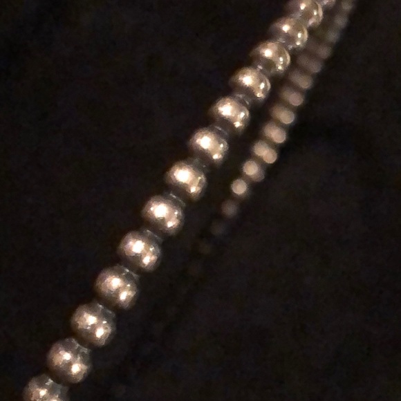 Sterling Silver Bangle Bead Bracelet - Picture 3 of 7